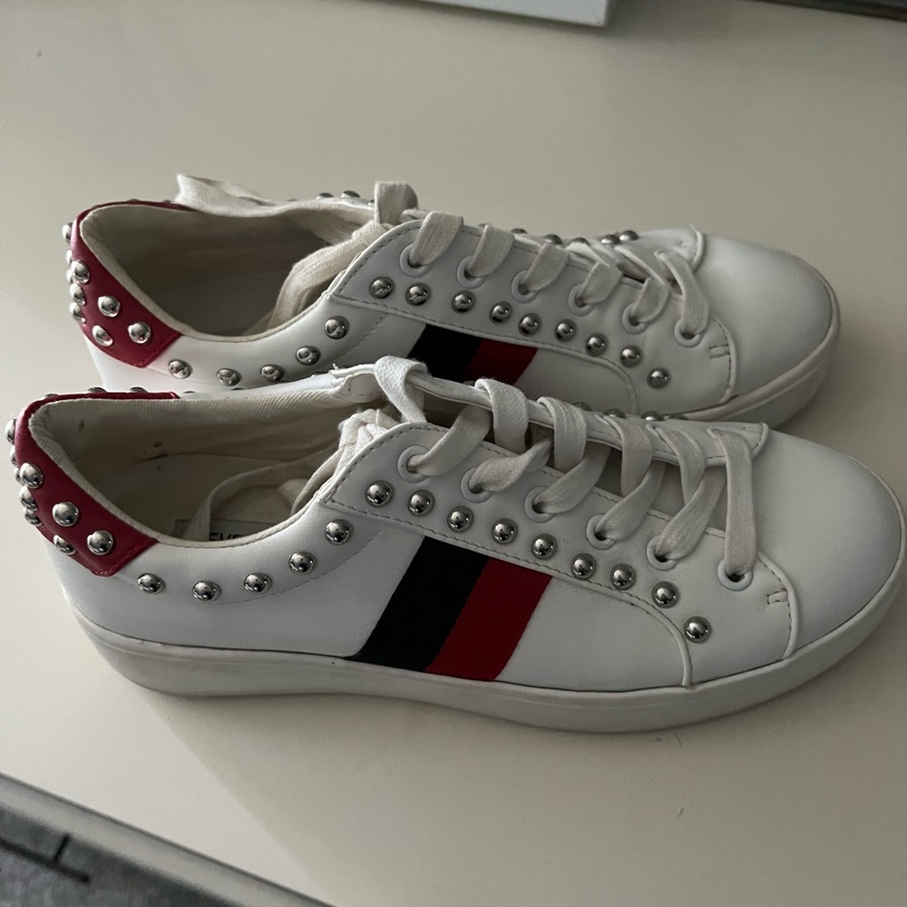 Barley worn Steve Madden sneakers size 7 (originally $120)